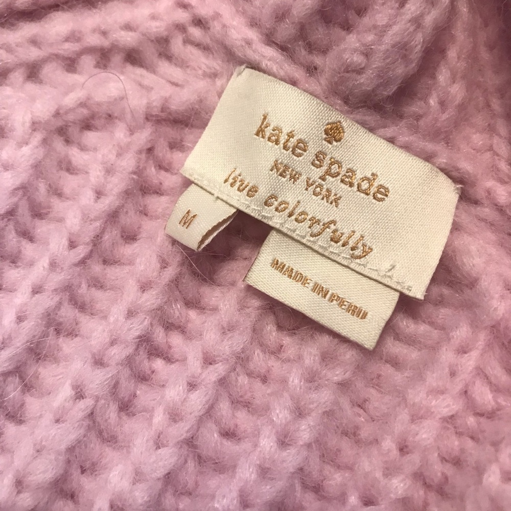 rosette alpaca sweater